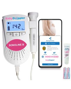 The Official BabyDoppler® Sonoline B Fetal Doppler (Pink) Baby Doppler BD1000105-01