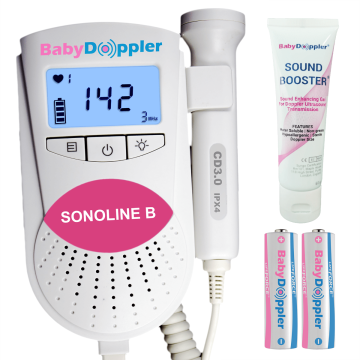 Der offizielle BabyDoppler® Sonoline B Fetaldoppler (Rosa) Baby Doppler BD1000105-01