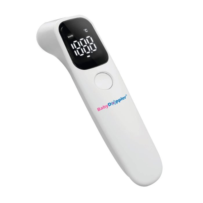 Infrared Non-Contact Forehead Thermometer for Fever (Baby, Child, and Adult) by Baby Doppler AL6500500-05