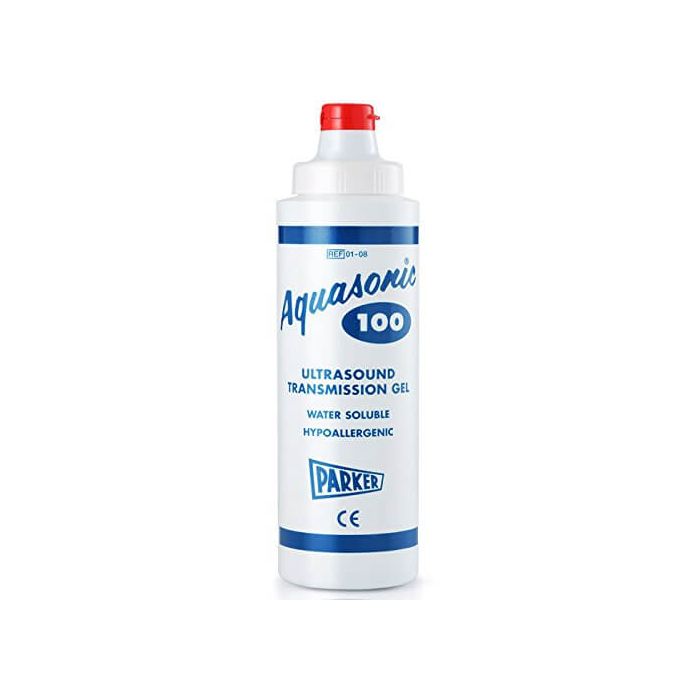 Ultrasound transmission gel 250 ml from Parker Aquasonic-100 for enhancing fetal doppler sound BD9910-01