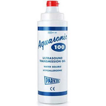Ultrasound transmission gel 250 ml from Parker Aquasonic-100 for enhancing fetal doppler sound BD9910-01