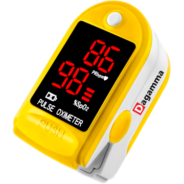 Finger Pulse Oximeter DP100 in Yellow by Dagamma® DE2500501-01