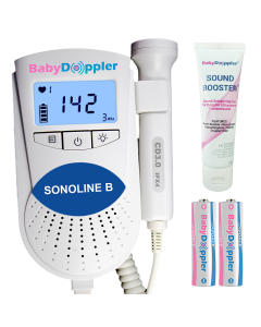 Sonoline B fetální doppler od BabyDoppler® (modrý) Baby Doppler BD1000101-01