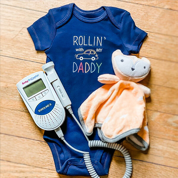 Edoir Doppler - Baby Heart Monitor - Doppler professionnel