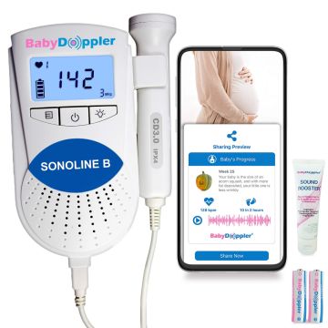 Sonoline B - Baby Doppler - Foetale Monitor (Blauw) Baby Doppler BD1000101 0